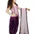 Kids Cotton Silk Pink Top And Purple Patiala Salwar Suit For Girls 