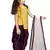 Kids Yellow Top And Purple Patiala Salwar Suit Dress For Girls 