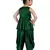 Kids Cotton Silk Green Patiala Salwar Suit Dress For Girls 