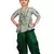 Kids Sea Green Top And Green Salwar Suit Dress For Girls