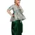 Kids Sea Green Top And Green Salwar Suit Dress For Girls