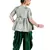 Kids Sea Green Top And Green Salwar Suit Dress For Girls