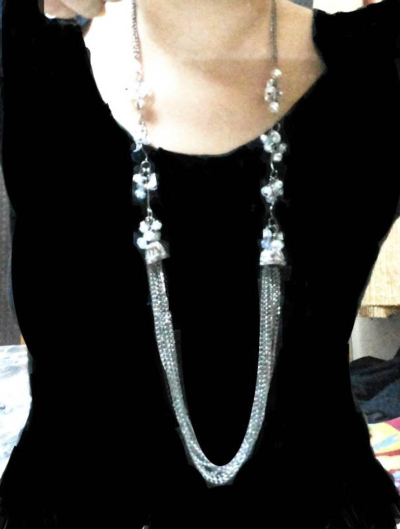 Western & stylish long necklace designed to welcome summer in style