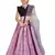 Kids Maroon Blouse And Pink Lehenga Choli Set For Girls 