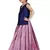 Kids Blue Top And Pink Lehenga Choli Set 