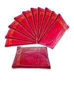 atorakushon 10 pcs Saree Sari Covers Dress Protection Cover Suit Kurti Suit Shirt Trouser  Pillow Cover Maroon
