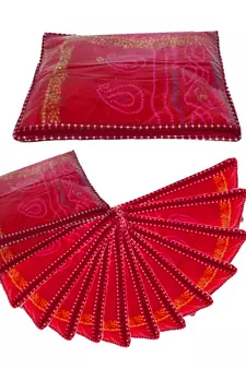 atorakushon 15  pcs Saree Sari Covers Dress Protection Cover Suit Kurti Suit Shirt Trouser  Pillow Cover maroon