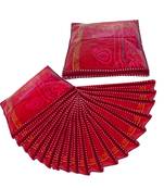 atorakushon 20  pcs Saree Sari Covers Dress Protection Cover Suit Kurti Suit Shirt Trouser  Pillow Cover maroon