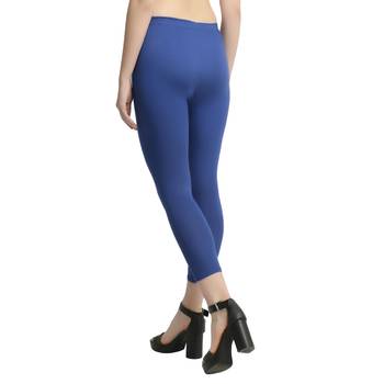 Multicolor plain cotton leggings 2