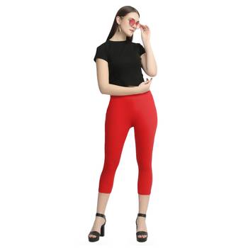 Multicolor plain cotton leggings 5