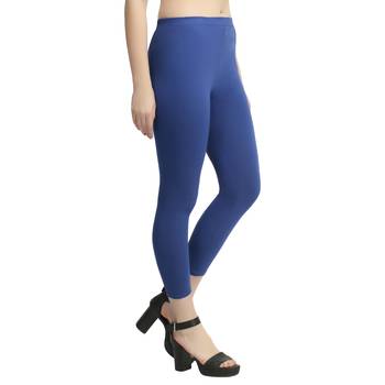 Multicolor plain cotton leggings 3