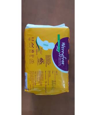 Worryfree Sanitary Napkins Cottony Soft Ultrathin XXL 3