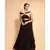 black embroidered crepe kurta sets