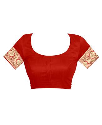 Chiku hand woven banarasi silk saree with blouse 4