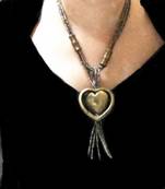 Copper Golden beads mala