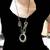 Round peandant necklace
