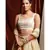 gold embroidered net readymade lehenga cholis