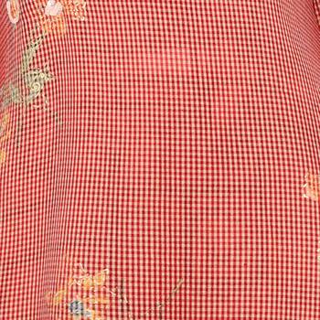 Women's red  Straight Kurta 5