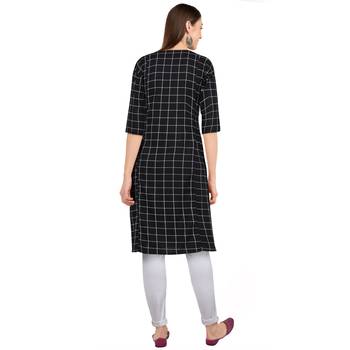 Women's blue  Straight Kurta 2