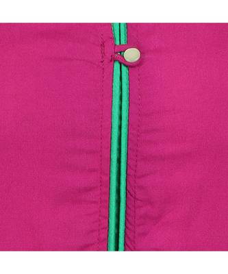 magenta printed rayon kurti 5