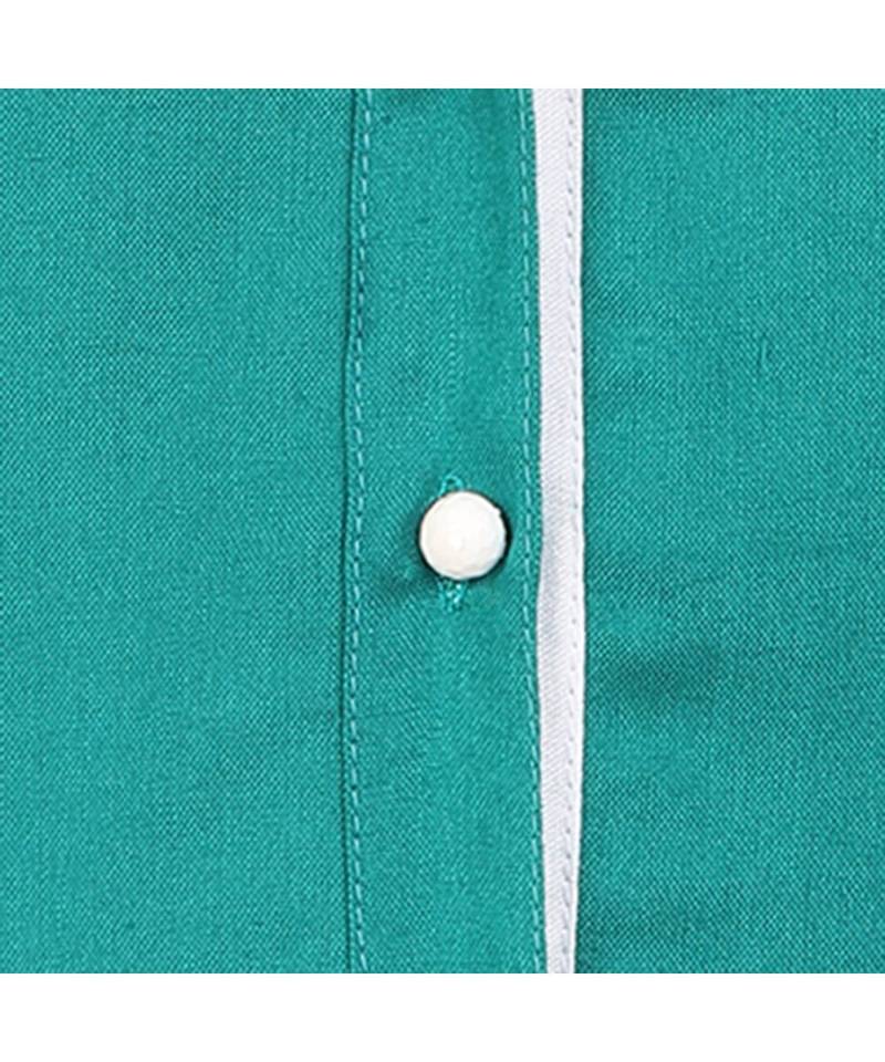 green printed rayon kurti