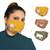 Handcrafted Designer Mask (Pack of 3)
