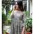 multicolor Resham embroidered printed party wear kurti for women