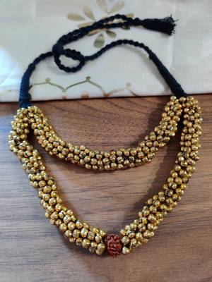 Tribal Ghunghru Golden Necklace 1