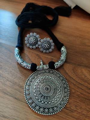 Women silver plated Pendant Necklace 1