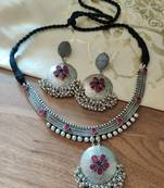Antique Silver WomenJewellery set