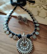 Sun Flower pendant Necklace set