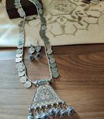 Tribal Coin Necklace set women