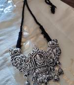 Ganpati Tribal jhumka Necklace