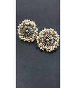 Two toned Pearl Studs