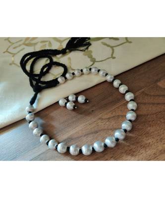 Silver plated Necklace set 1