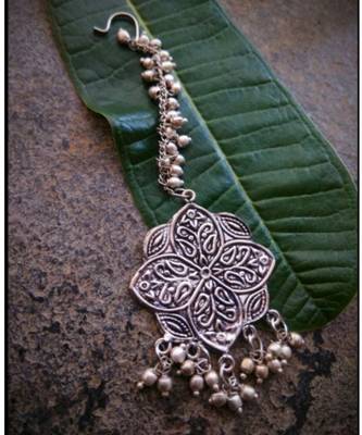 Silver plated Maangtikka 1