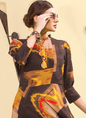 Multicolor Rayon Pakistani Kurtis 3