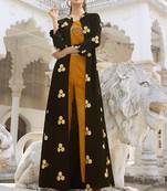 Black Rayon Kurtas And Kurtis