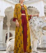 Yellow Rayon Kurtas And Kurtis