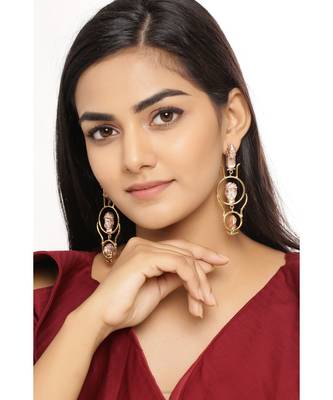 Urban Turban (Rose Gold) Earrings 1