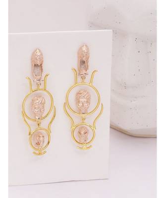 Urban Turban (Rose Gold) Earrings 3