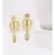 Dangling Swag Bana earrings