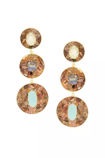 Tourmaline Sky Orbs Earrings
