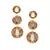 Tourmaline Sky Orbs earrings