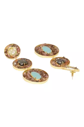 Tourmaline Sky Orbs Earrings