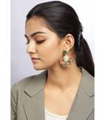 Rustic Sling Green Earrings