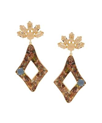 Clear Tourmaline Congruous Earrings 2