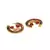 Ruby Gem Crater earrings