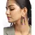 Aquatic Tourmaline Oblong  earrings