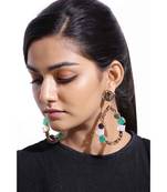 Emerald Tourmaline Droplets Earrings